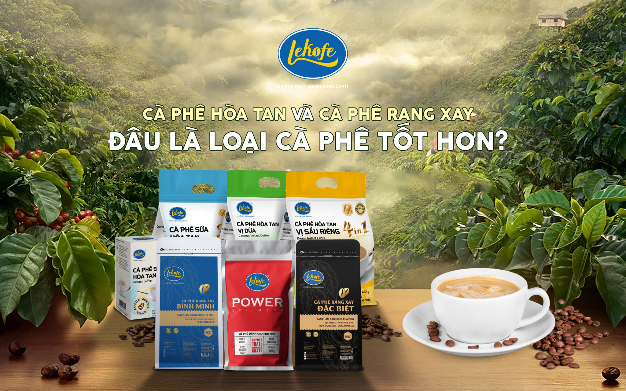 Cà Phê Hòa Tan Và Cà Phê Rang Xay, Đâu Là Loại Cà Phê Tốt Hơn Cho Bạn?