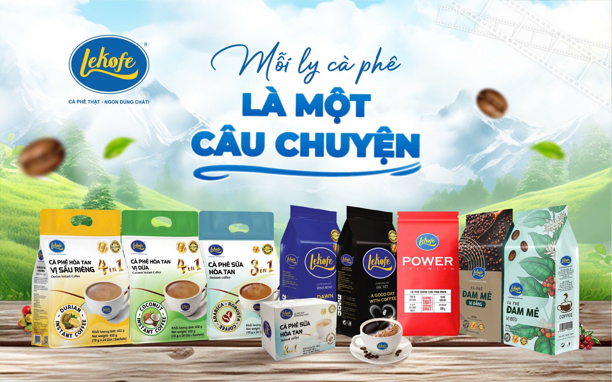 Lekofe - Mỗi Ly Cà Phê Là Một Câu Chuyện