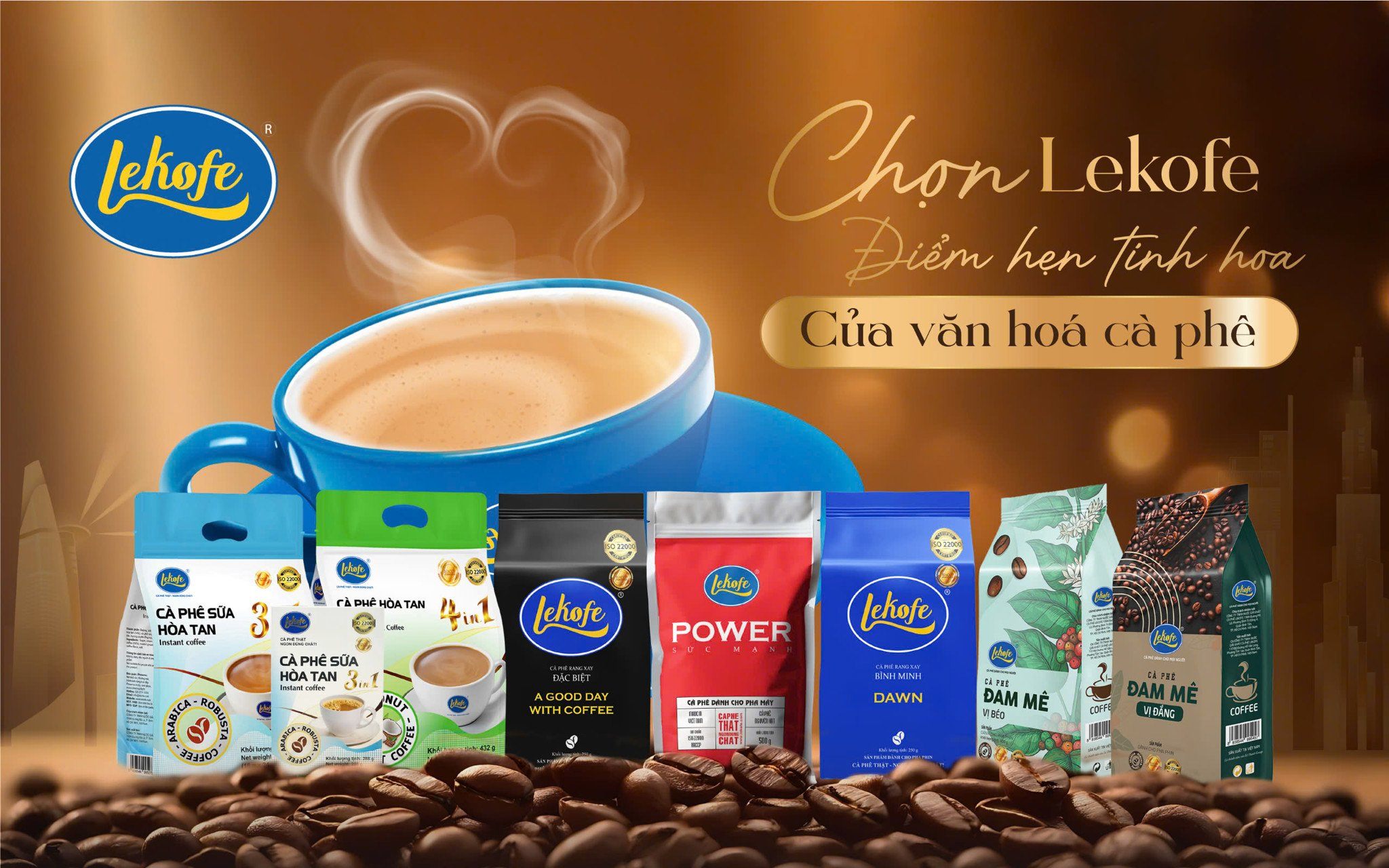 Lekofe - Điểm hẹn tinh hoa của văn hóa cà phê Việt Nam