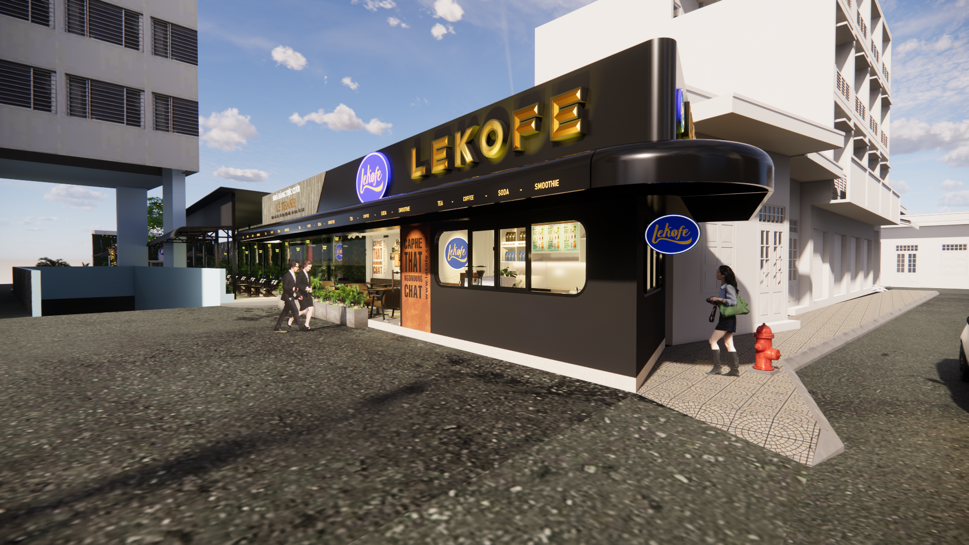 Quán Lekofe - Chi nhánh Mã Lò