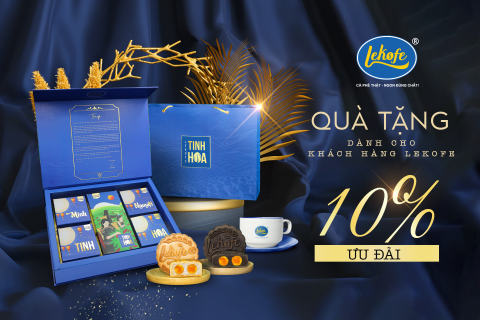 ƯU ĐÃI 10% SET QUÀ TẶNG TRUNG THU CHO KHÁCH HÀNG CỦA LEKOFE