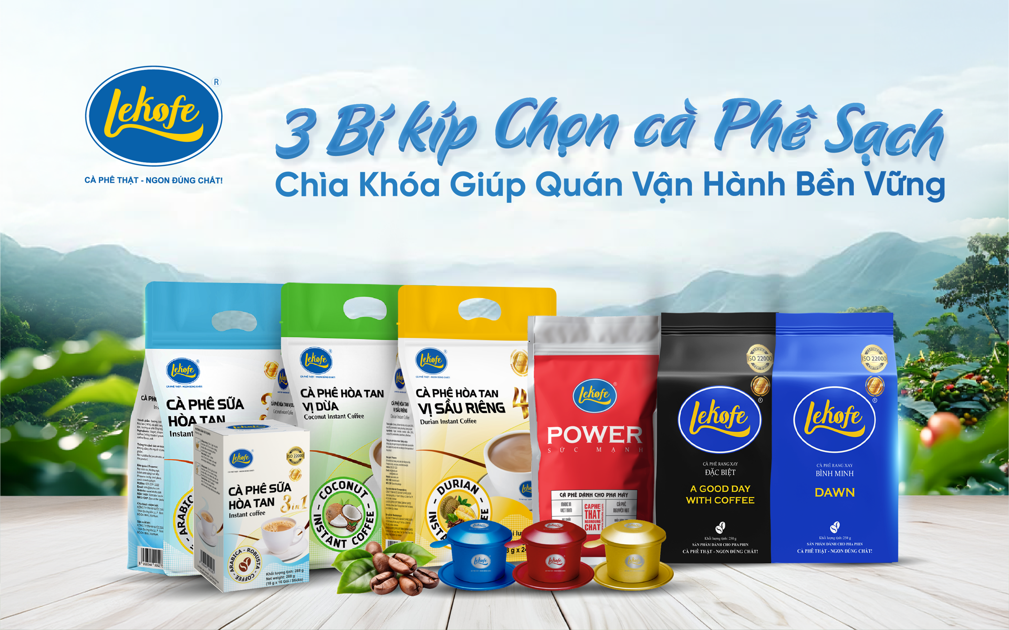 3 Bí Kíp Chọn Cà Phê Sạch – Chìa Khóa Giúp Quán Vận Hành Bền Vững