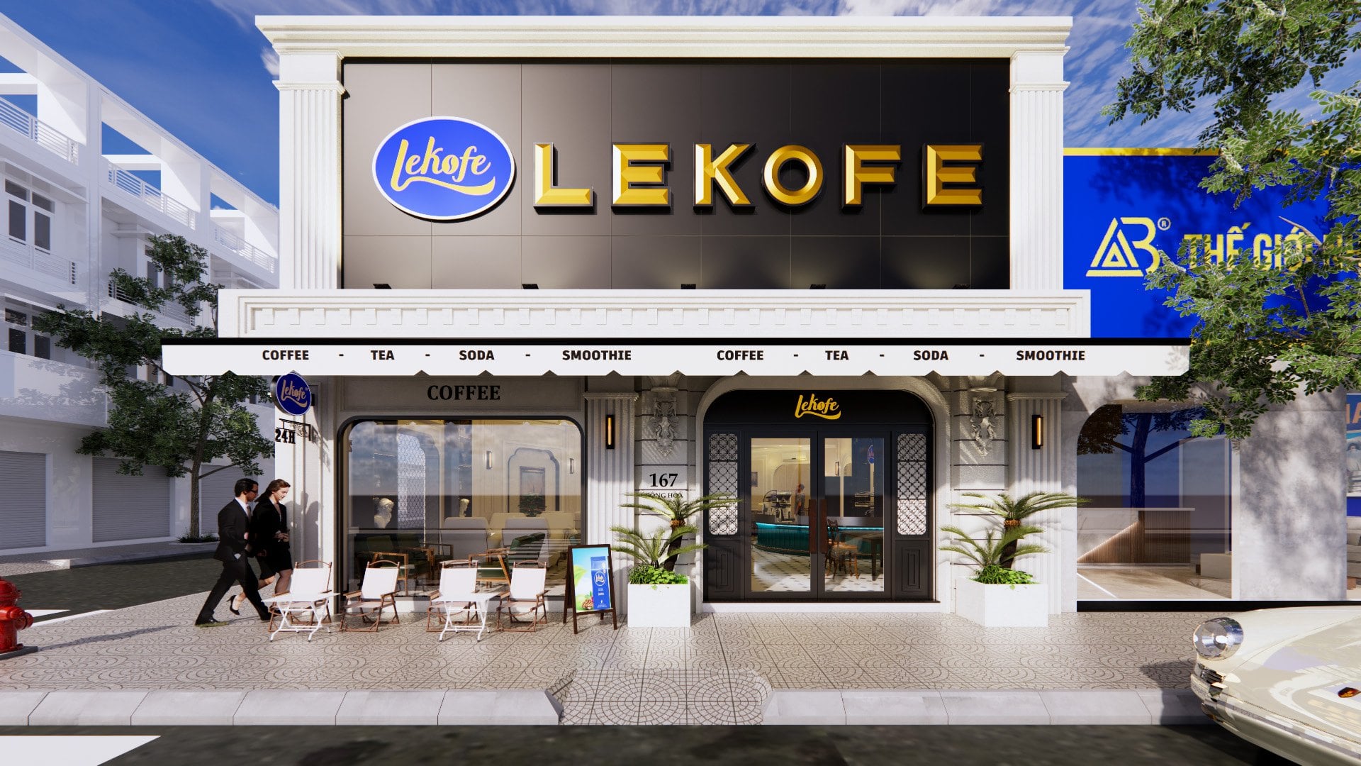 Quán Lekofe - Chi nhánh Cộng Hòa