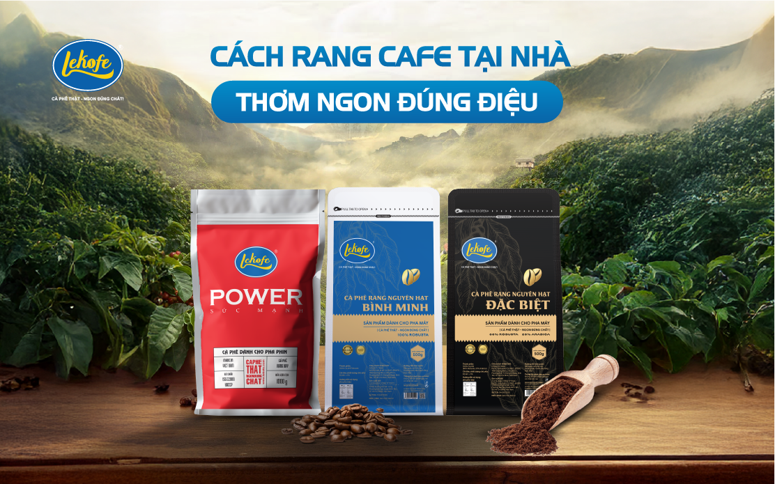 Cách rang cafe tại nhà thơm ngon đúng điệu
