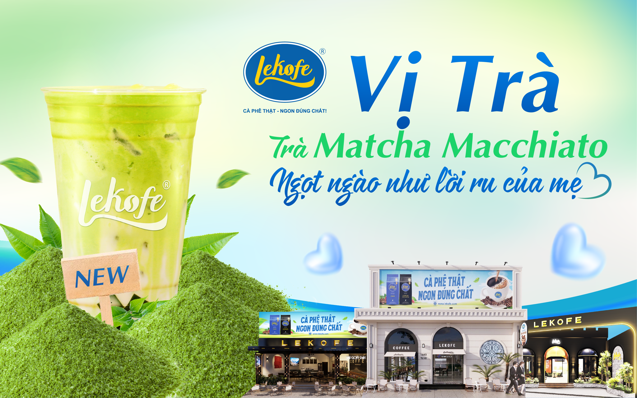 VỊ TRÀ - TRÀ MATCHA MACCHIATO - NGỌT NGÀO NHƯ LỜI RU CỦA MẸ