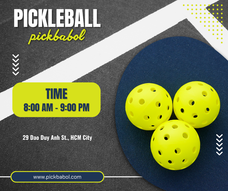 Pickbabol Sport – Điểm Đến Của Người Chơi Pickleball