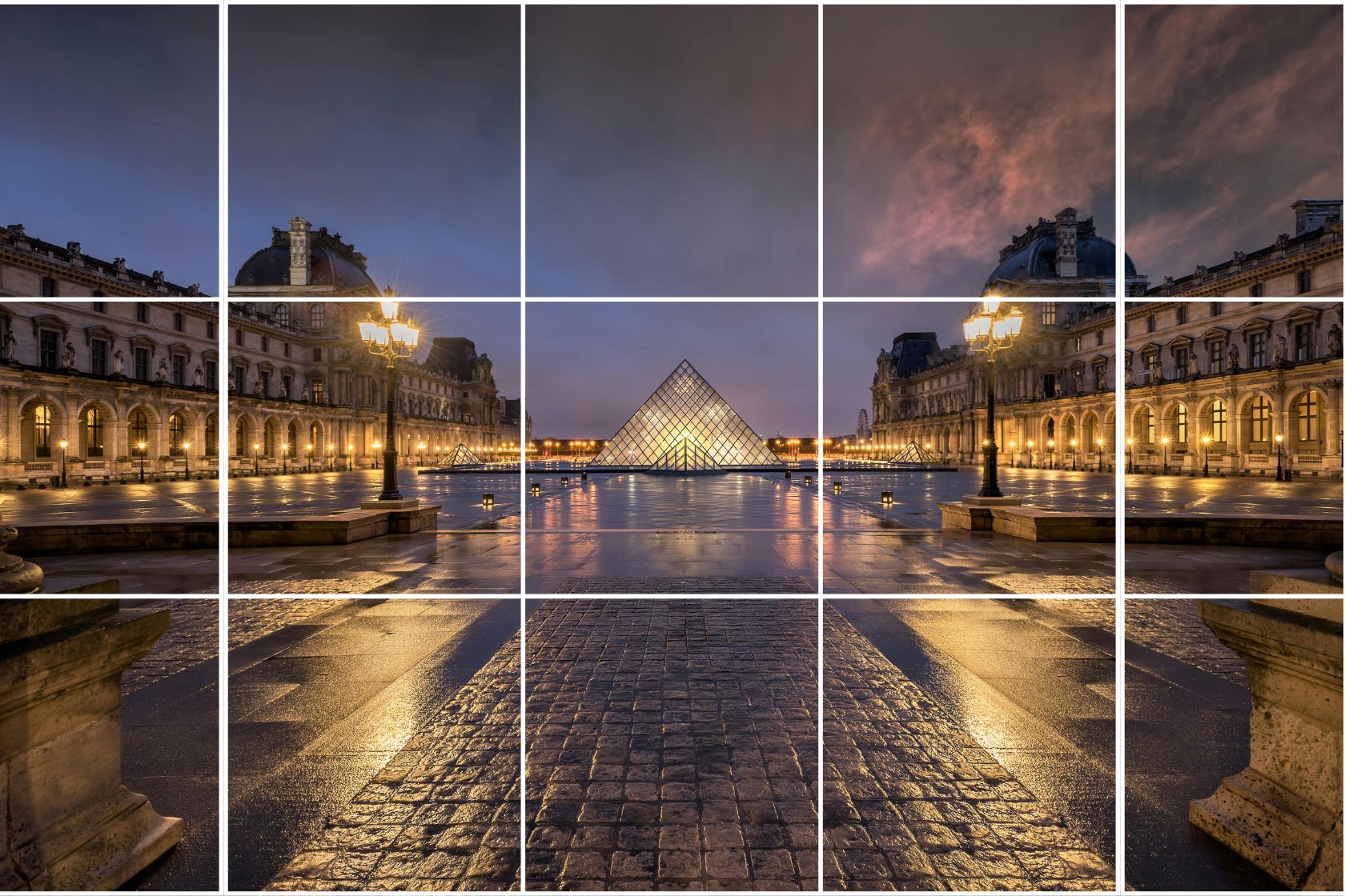 Điều chỉnh trục đối xứng chính xác để đạt được tính đối xứng trong nhiếp ảnh