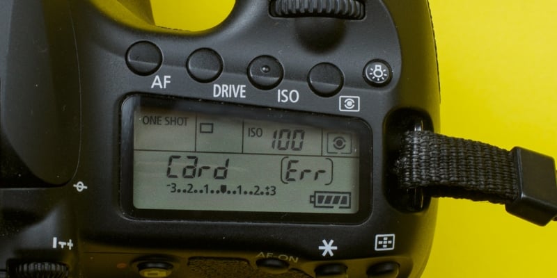 Thiết lập thông số ISO