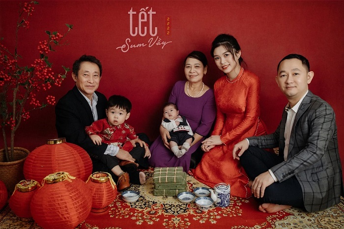 Không khí sum vầy, đoàn viên của dịp lễ Tết