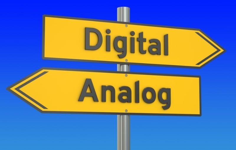Phân biệt analog và digital