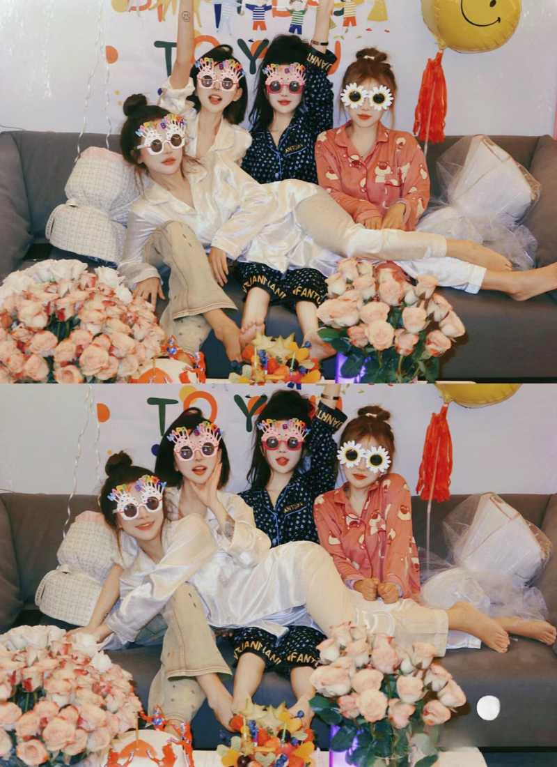 Concept chụp ảnh sinh nhật nhí nhố cùng bạn bè