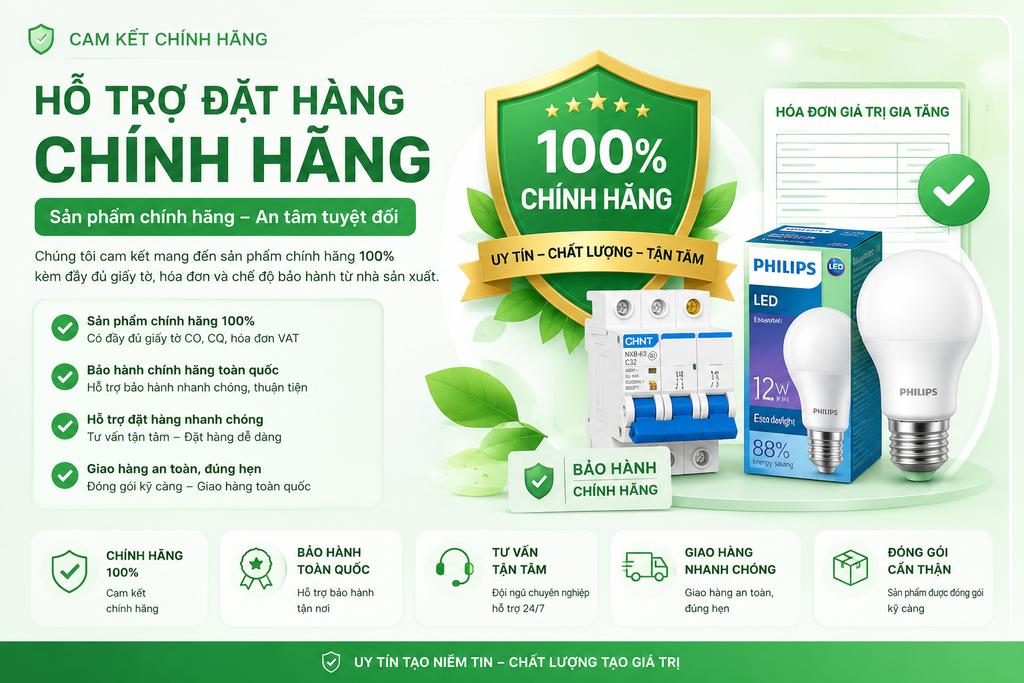 Dịch vụ Hỗ trợ đặt hàng chính hãng