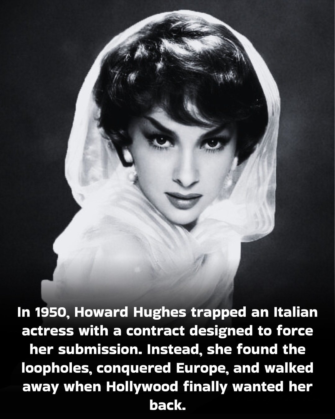 The Woman Who Redefined Power: From a Controlled Actress to a Global Icon of Freedom. Hollywood, 1950.