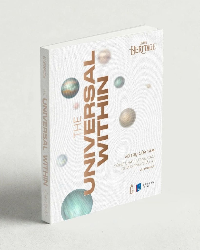 Sách “Vũ trụ của TÂM” – tinh hoa sống chất lượng cao từ những thế hệ người Việt xuất sắc