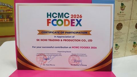 SK NONI Tại FOODEX 2026 – Khẳng Định Thương Hiệu Trong Ngành Thực Phẩm Sức Khỏe