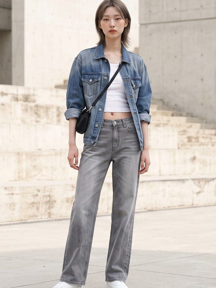 Vừa thoáng mát vừa tôn dáng: bí quyết mặc quần jeans low-rise đúng cách