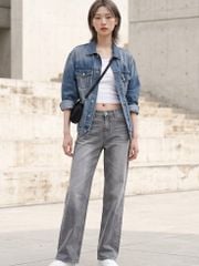 Vừa thoáng mát vừa tôn dáng: bí quyết mặc quần jeans low-rise đúng cách