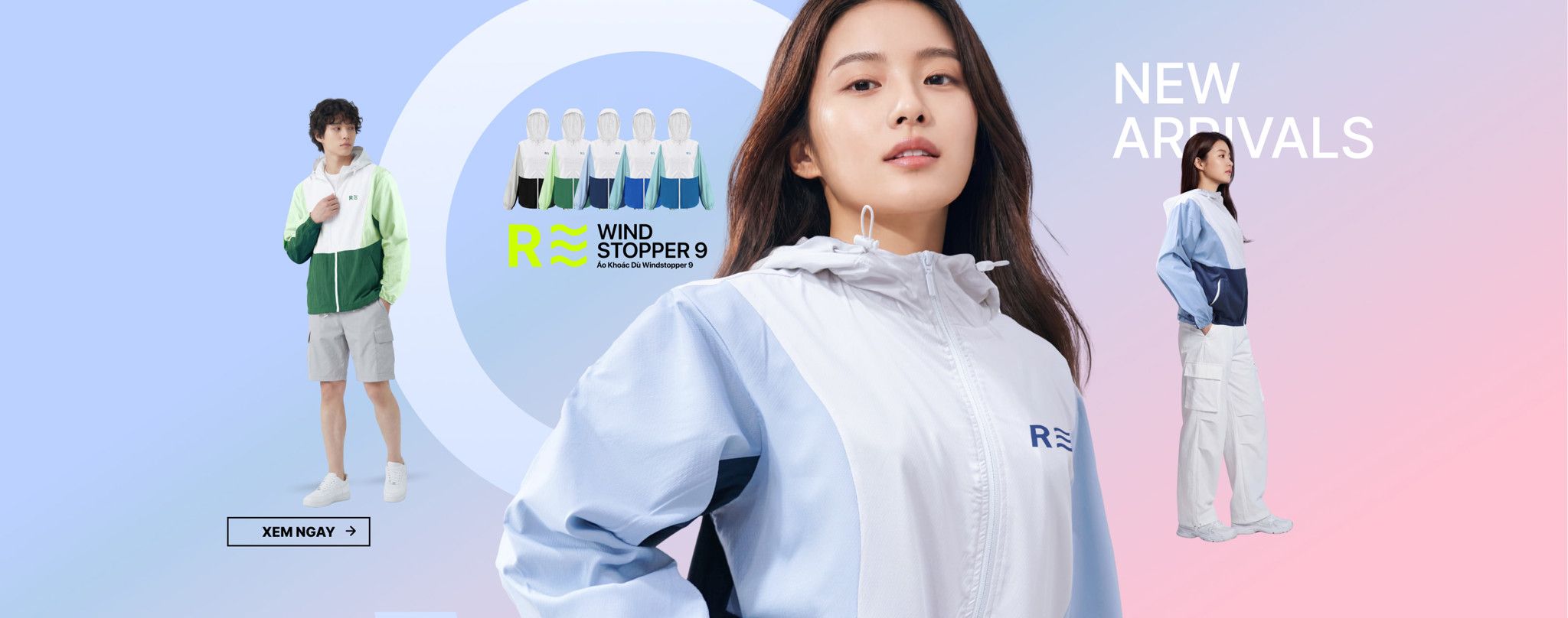 Áo Khoác Dù Nam Nữ - Windstopper 9
