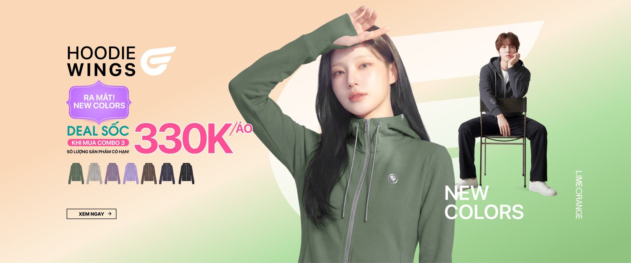 Áo khoác Hoodie Wings