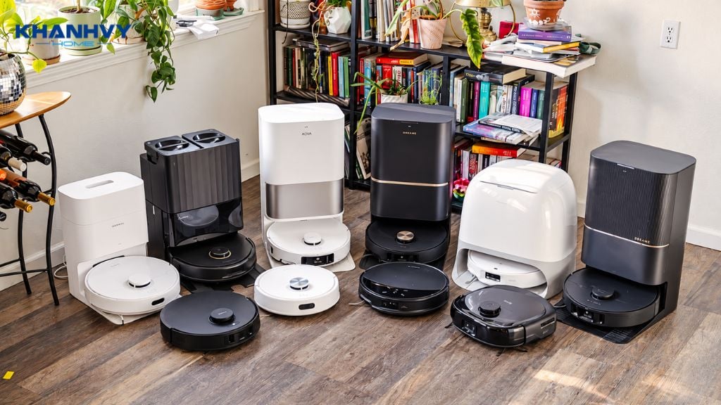Các dòng robot lau nhà Khánh Vy Home hỗ trợ sửa chữa