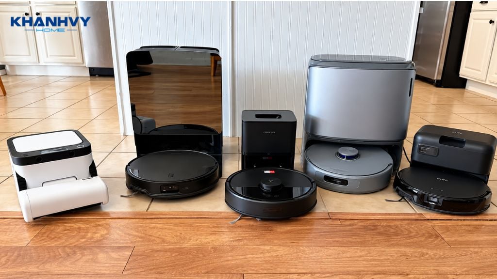 Các thương hiệu robot lau nhà Khánh Vy Home hỗ trợ sửa chữa