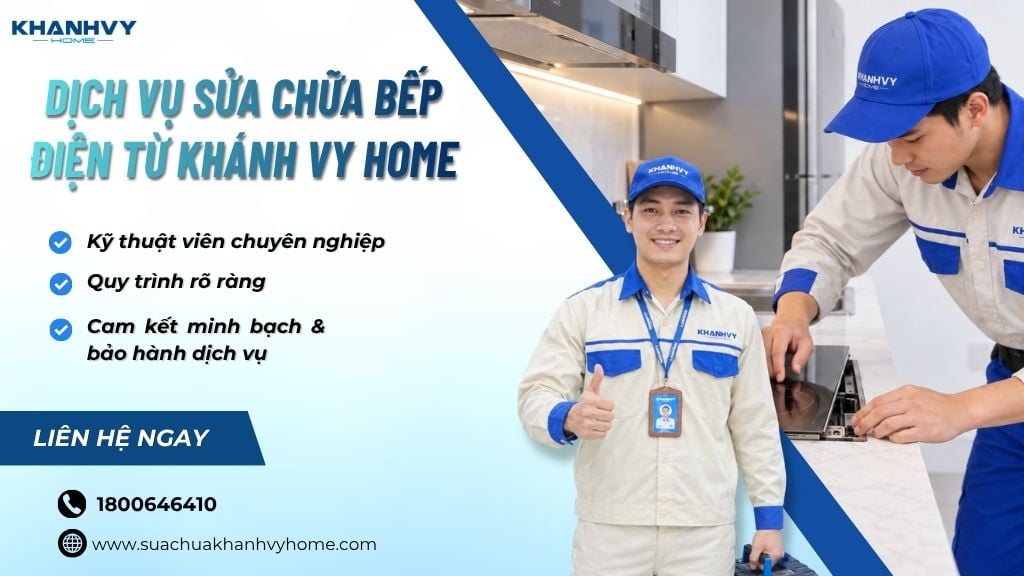 Sửa chữa bếp điện từ tại nhà nhanh chóng uy tín tận nơi