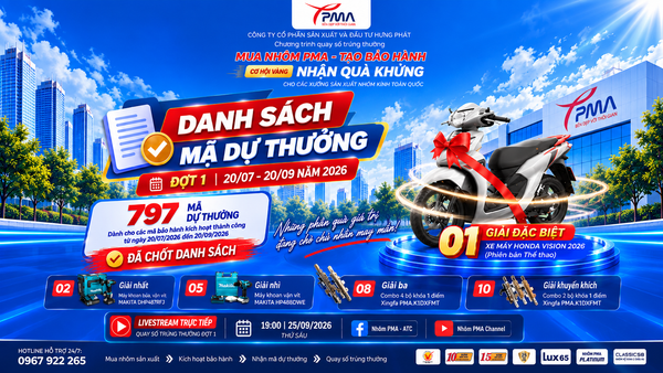 CHÍNH THỨC CÔNG BỐ DANH SÁCH 797 MÃ DỰ THƯỞNG ĐỢT 1 – NĂM 2026