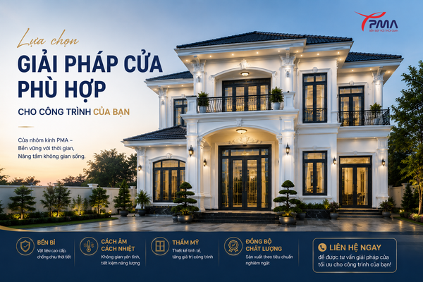 Cửa nhôm kính cao cấp – Giải pháp cho nhà phố và biệt thự hiện đại