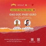 ONLINE TALK | HỌC PHẬT - HIỂU PHẬT |  SỐ 12 Đ𝐚̣𝐨 đ𝐮̛́𝐜 𝐏𝐡𝐚̣̂𝐭 𝐠𝐢𝐚́𝐨 - 𝐂𝐮𝐨̣̂𝐜 𝐤𝐡𝐚́𝐦 𝐩𝐡𝐚́ 𝐓𝐫𝐢𝐞̂́𝐭 𝐡𝐨̣𝐜