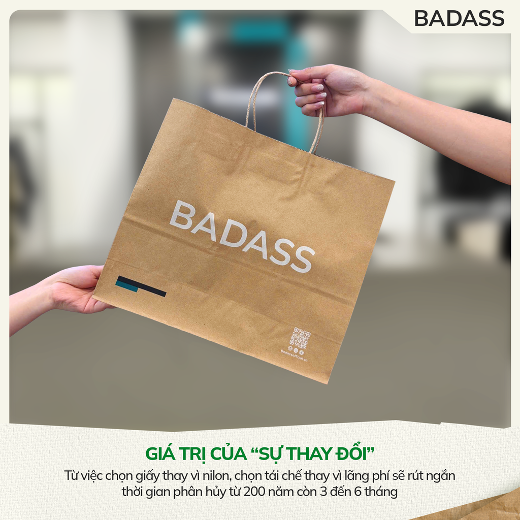 Bắt đầu từ túi tái chế – BADASS và bước đi vì môi trường xanh