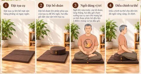 Cách ngồi thiền đúng