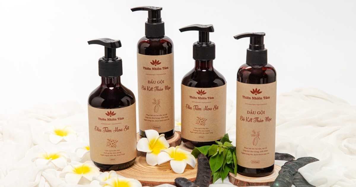 Ý nghĩa Dầu gội Bồ Kết và Dầu tắm Hoa Sứ Thiên Nhiên Tâm