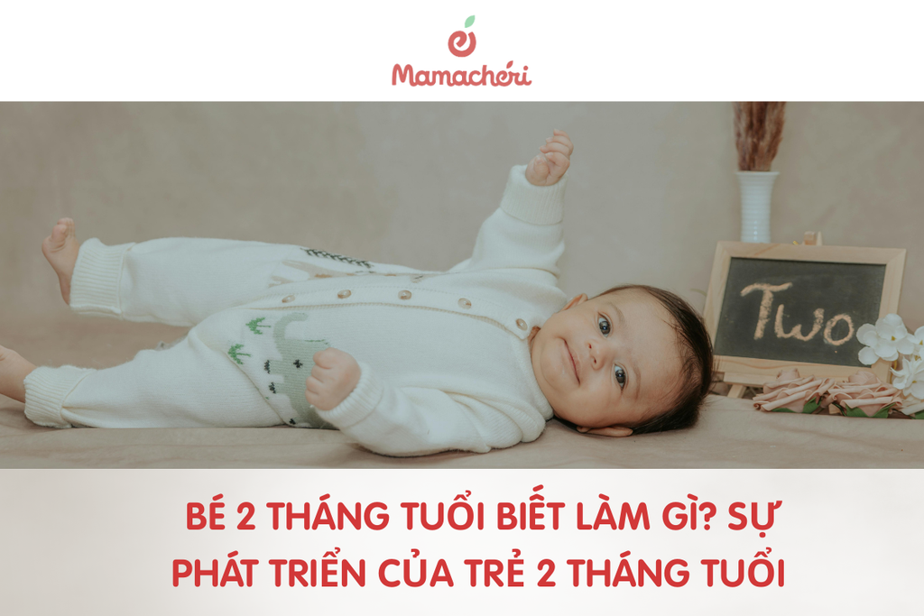 Bé 2 tháng tuổi biết làm gì? Sự phát triển của trẻ 2 tháng tuổi