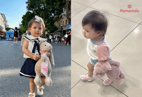 Món đồ chơi quen thuộc giúp xoa dịu nỗi nhớ nhà và mang lại sự bình yên cho trẻ.