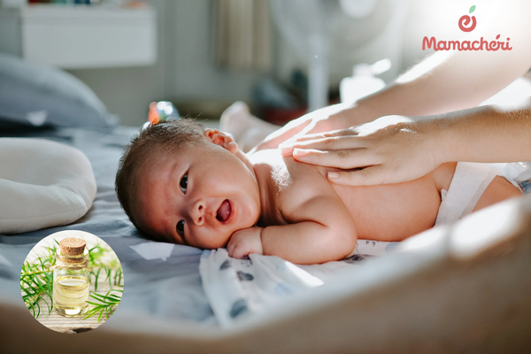 Chỉ nên dùng một lượng nhỏ tinh dầu tràm dành riêng cho trẻ em để đảm bảo an toàn