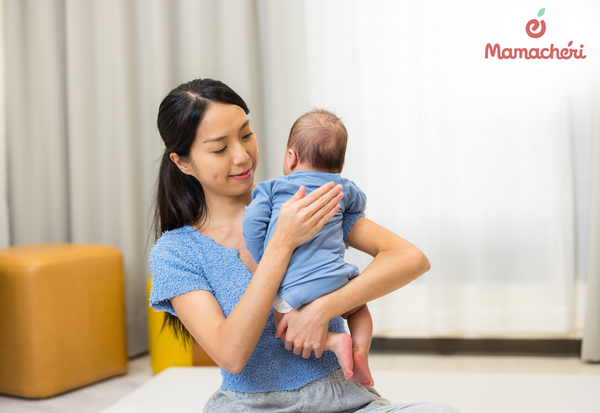 Thời điểm thích hợp để vỗ ợ hơi cho bé sau khi bú