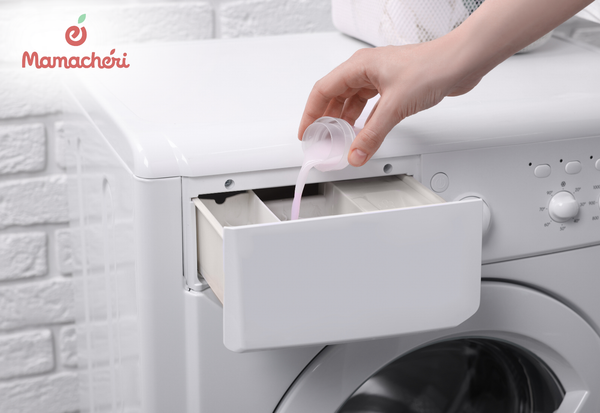 Cho nước xả vào đúng ngăn của máy giặt sẽ giúp đồ giặt được thơm lâu