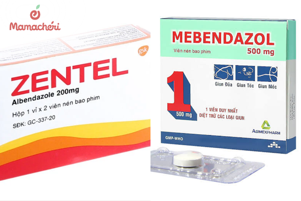Các loại thuốc tẩy giun thường dùng cho trẻ