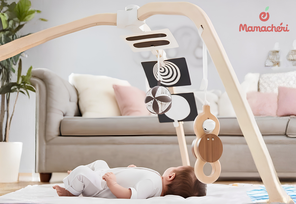 Nâng niu con trong không gian thoải mái giúp bé tự tin vận động mỗi ngày
