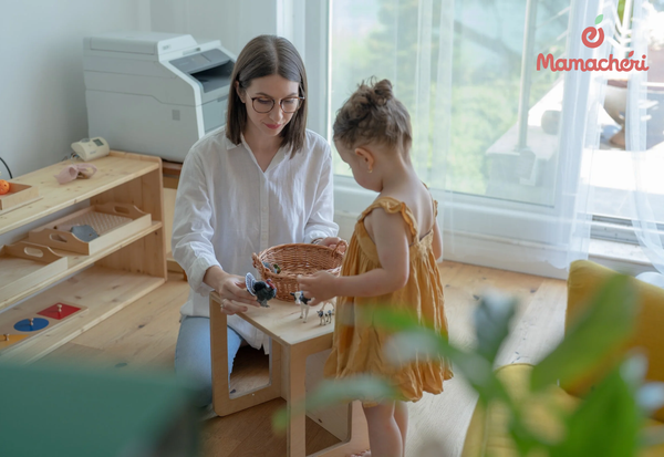 Sự kiên nhẫn của mẹ là bến đỗ an tâm để bé tự do trải nghiệm