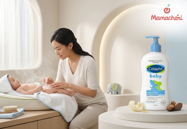 Kem dưỡng ẩm cho bé Cetaphil Baby Daily Lotion