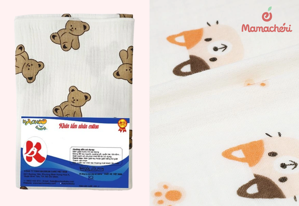 Họa tiết ngộ nghĩnh giúp giờ tắm gội của con luôn tràn đầy tiếng cười và sự hứng khởi.