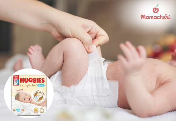 Tã dán Huggies Skin Perfect cho trẻ sơ sinh dưới 1 tháng tuổi