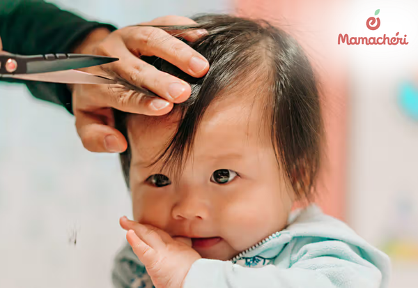 Sức khỏe và sự vui vẻ của bé là yếu tố tiên quyết khi chọn ngày cắt tóc