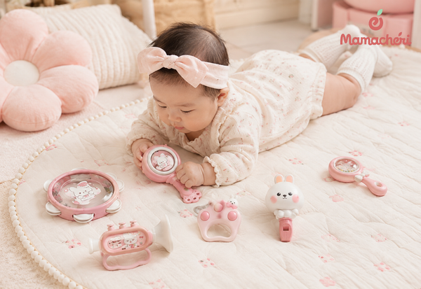 Âm thanh vui nhộn giúp bé thêm hào hứng khám phá thế giới xung quanh