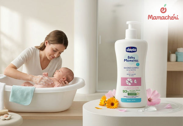 Sữa tắm gội chiết xuất Hoa cúc&nbsp;Chicco&nbsp;0M+