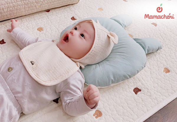 Trẻ mấy tháng phù hợp để nằm gối lõm