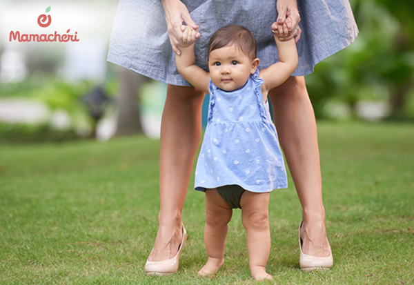 Tuần Wonder Week 9, bé bắt đầu tập đi và phát triển nhanh về thể chất lẫn ngôn ngữ
