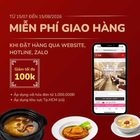 Miễn phí phí vận chuyển lên đến 100.000đ khi đặt món
