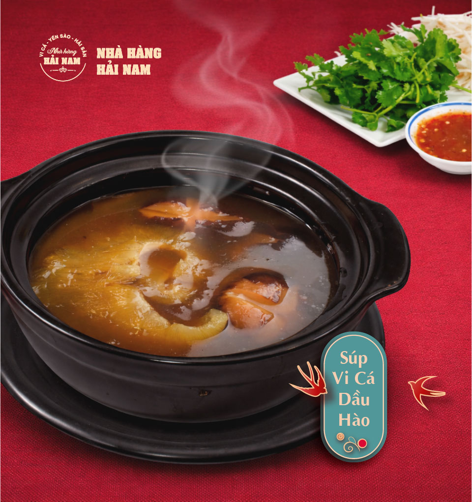 SÚP VI CÁ DẦU HÀO